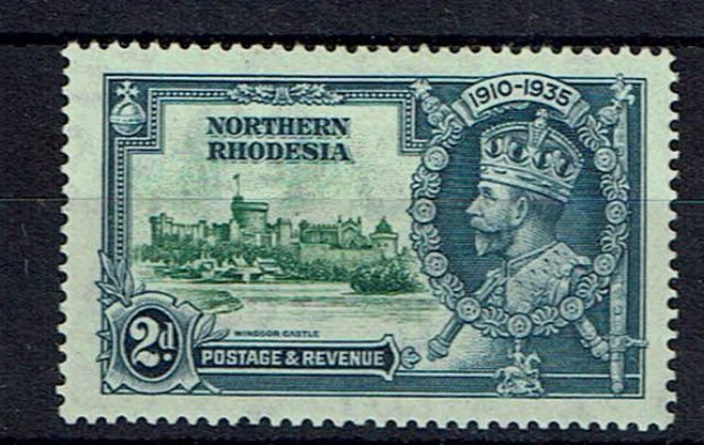 Image of Northern Rhodesia/Zambia SG 19g MM British Commonwealth Stamp